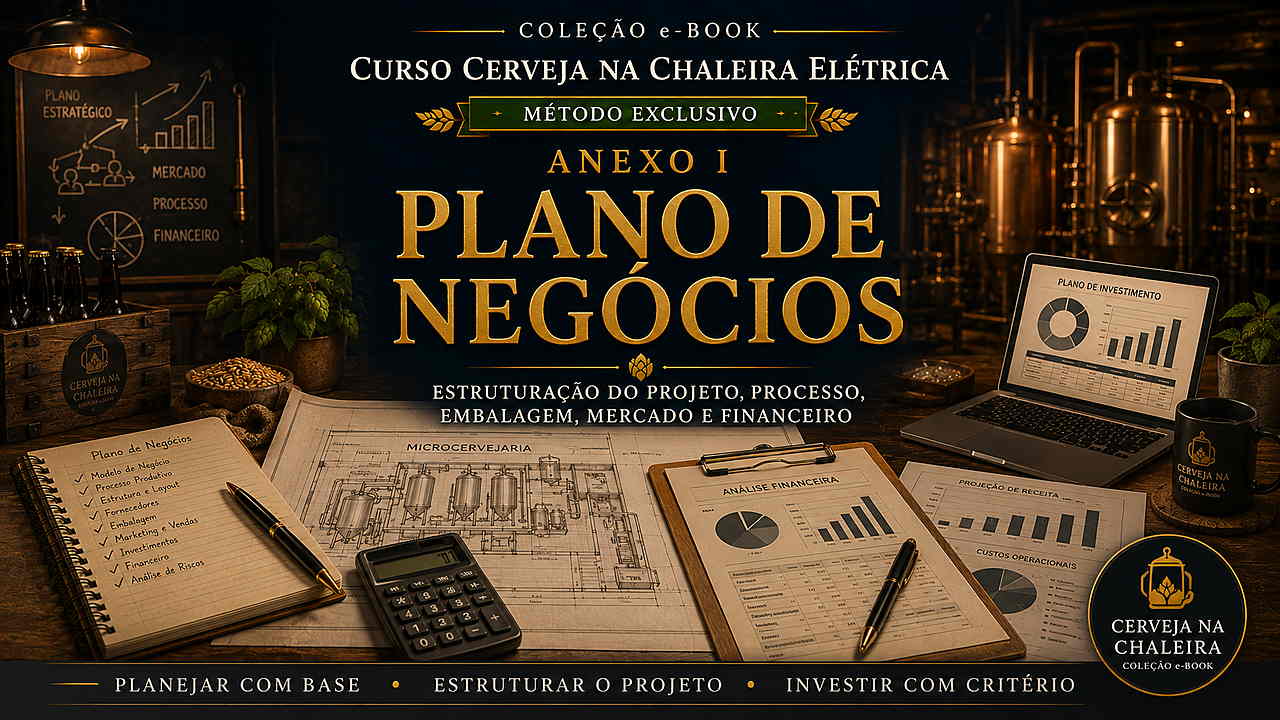 Capa editorial do Anexo I — Plano de Negócios