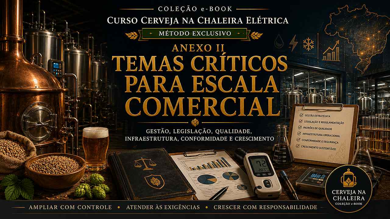 Capa editorial do Anexo II — Temas Críticos para Escala Comercial