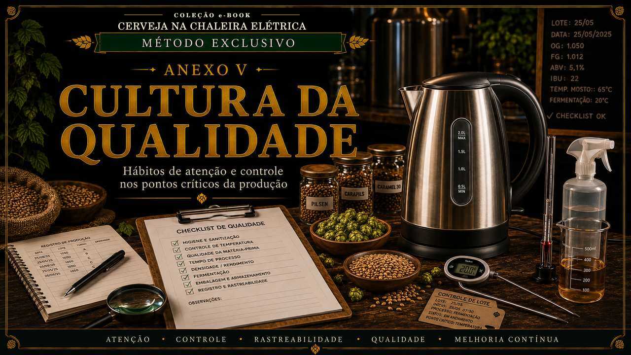 Capa editorial do Anexo V — Cultura da Qualidade